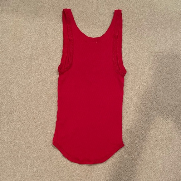 Free People Braided Cross Tie Tank Top - Picture 5 of 6